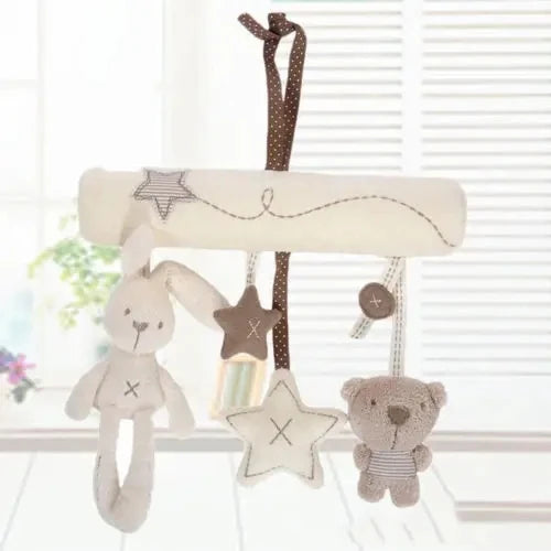 Sensory Baby Plush Rattle Toy