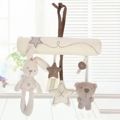 Sensory Baby Plush Rattle Toy