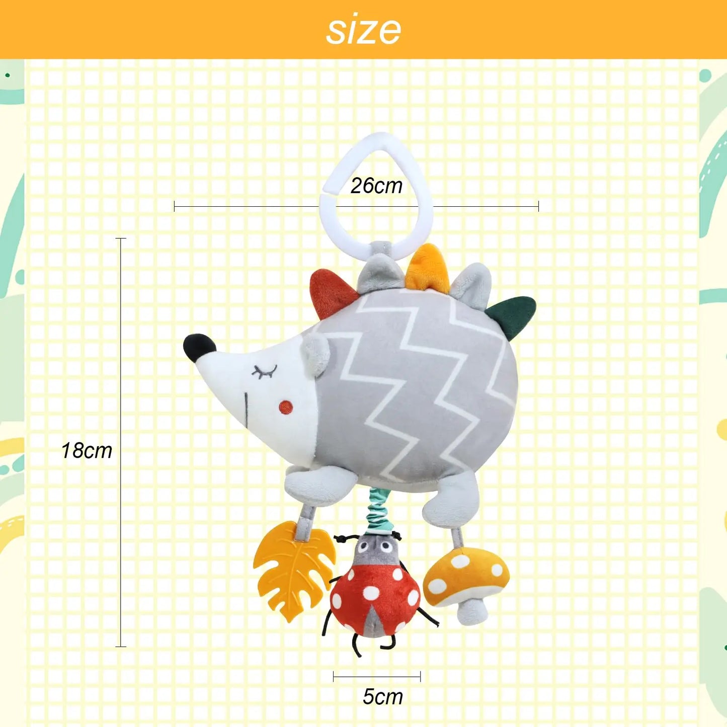 Rattles Crinkle Squeaky