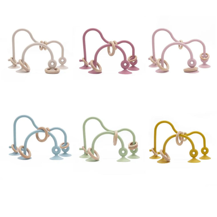 Wood Ring Soft Silicone Teether