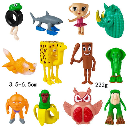 Italian Brainrot Tung Sahur Figure Toy