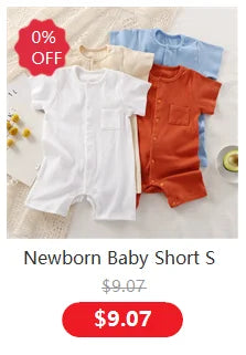 Baby Cotton Sleeveless Rompers