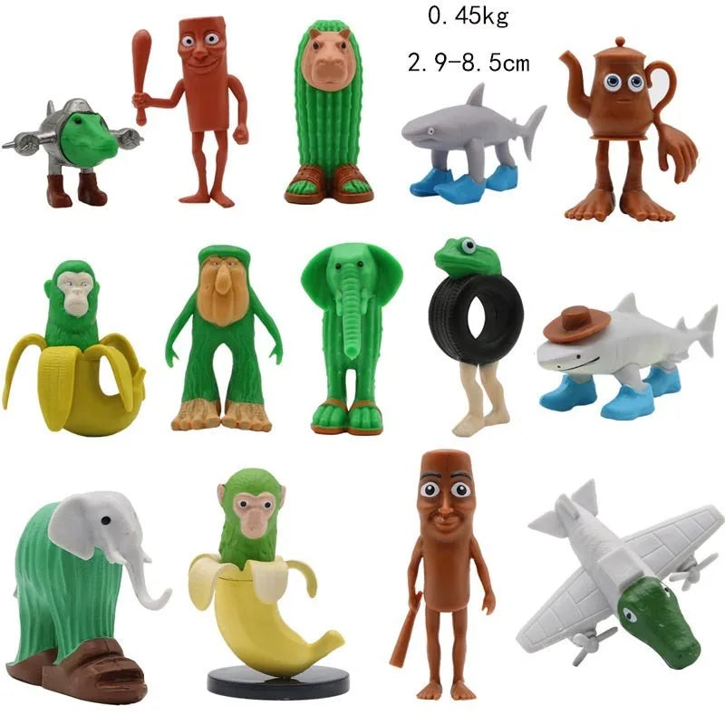 Italian Brainrot Tung Sahur Figure Toy