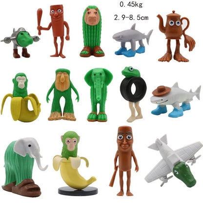 Italian Brainrot Tung Sahur Figure Toy