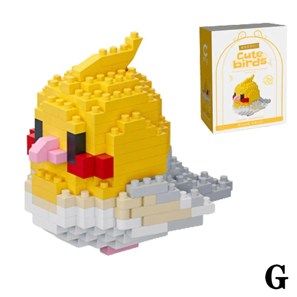 Parrot Bird Micro Building Blocks
