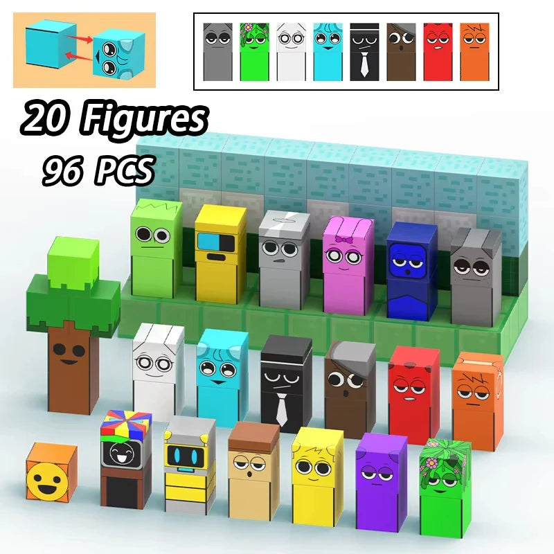 Magnetic Building Block Sprunki