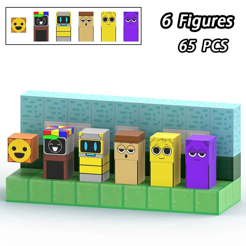 Magnetic Building Block Sprunki