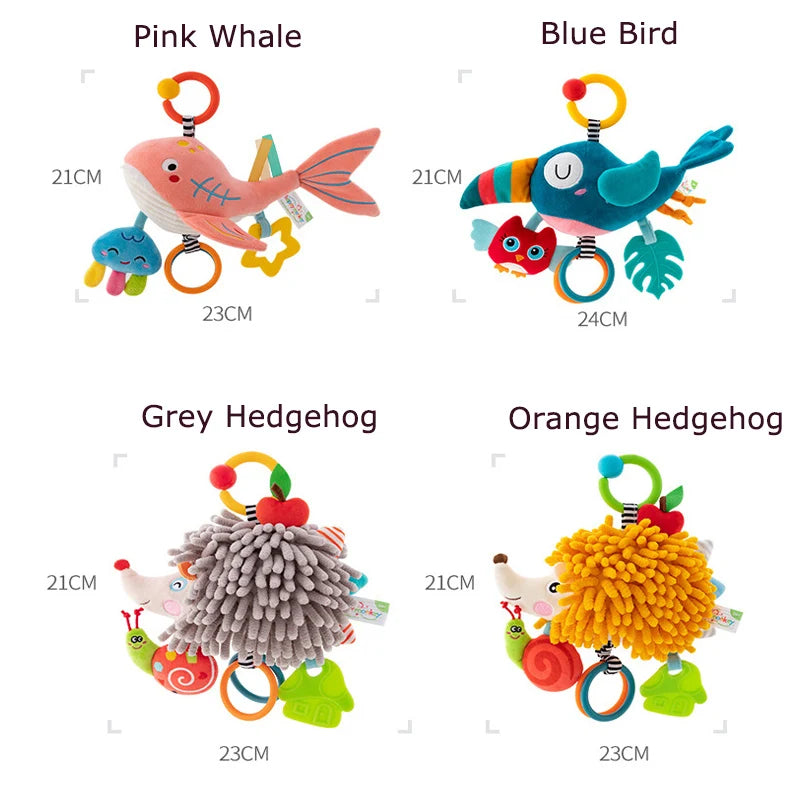 Rattles Crinkle Squeaky