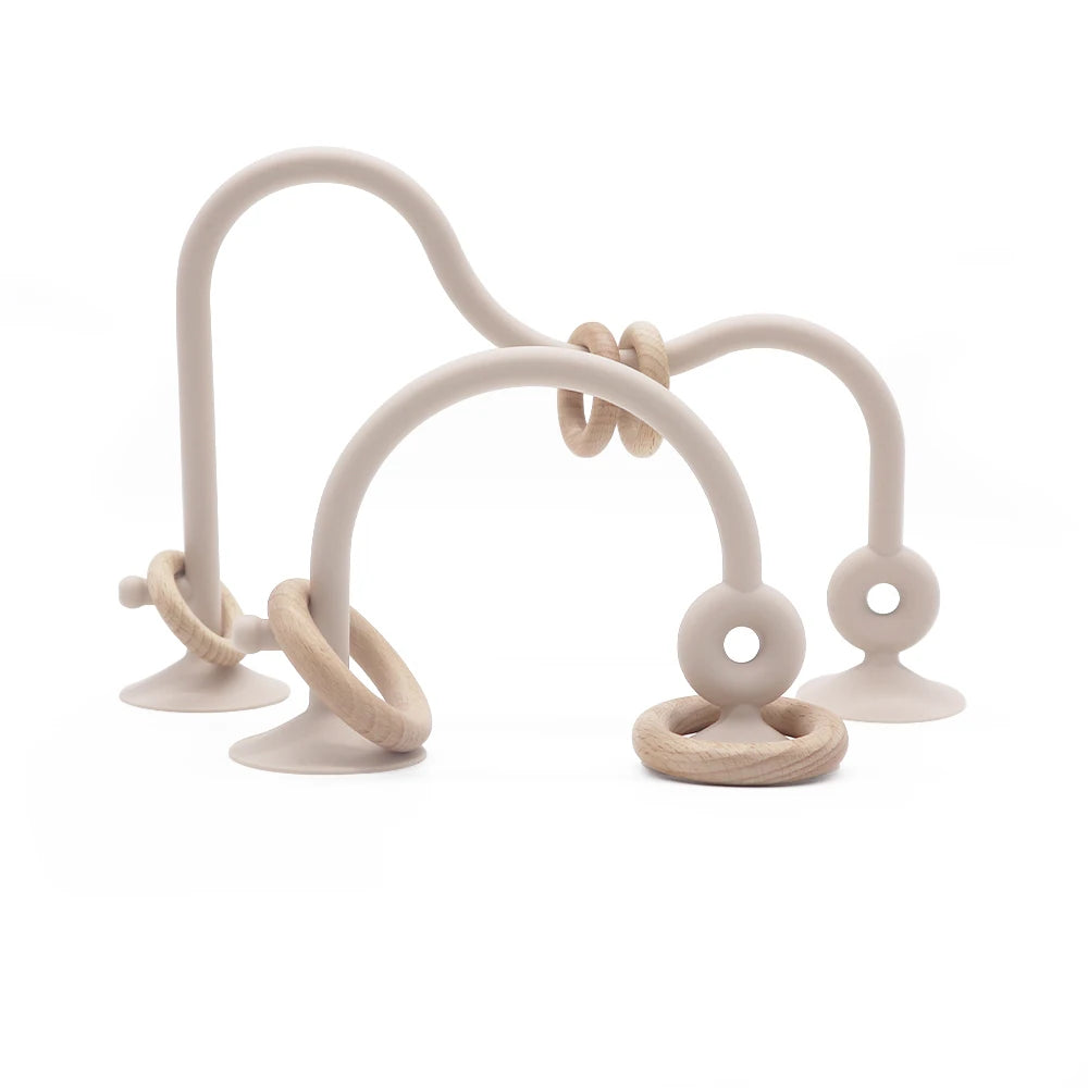 Wood Ring Soft Silicone Teether