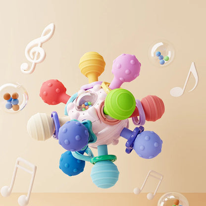Silicone Baby Rattle Balls