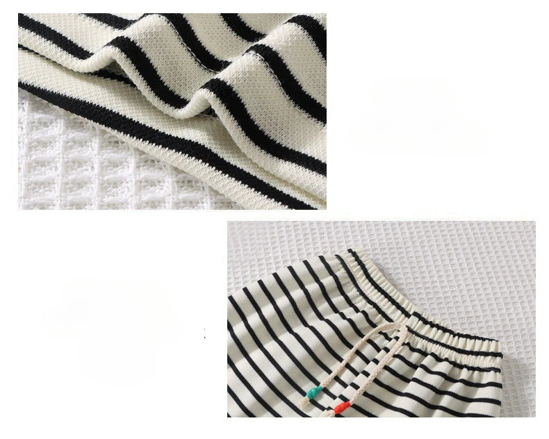 Short Sleeve Shorts Sets Summer