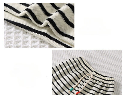 Short Sleeve Shorts Sets Summer