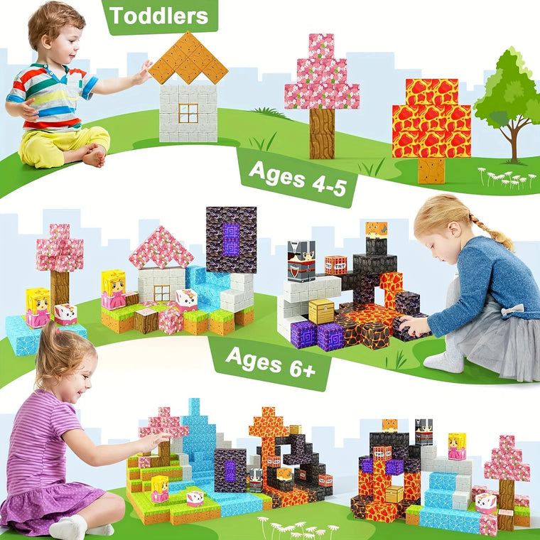 Magnetic World Building Blocks