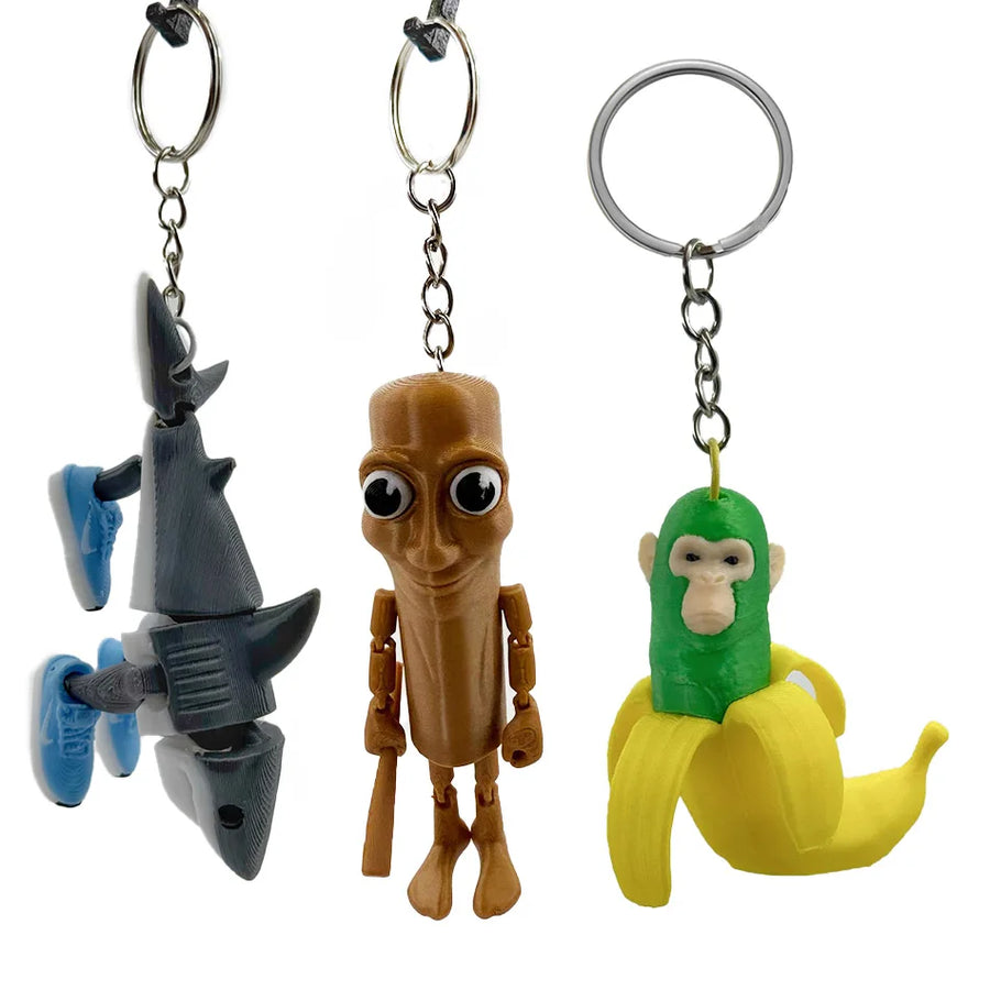 Shark Figurine Tungtungsahur Figure Funny Doll