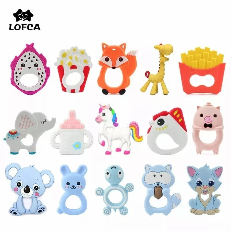 Baby Teethers Cartoon Animal