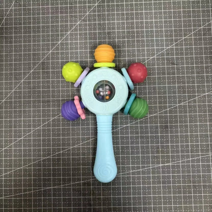 Sensory Baby Teether Rattle Hand Grip
