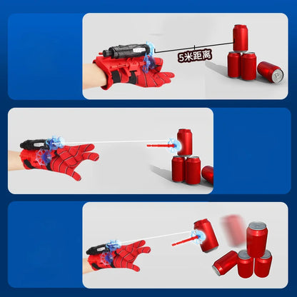 Superhero Launcher with Silk Glove Spiders Web