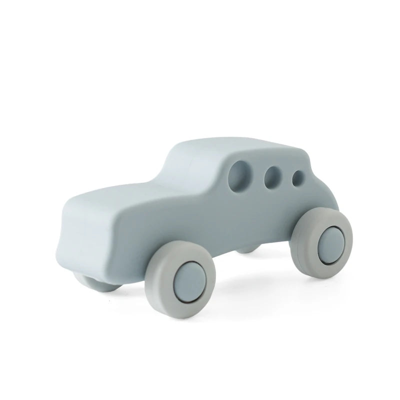 Baby Silicone Teether Cartoon Car