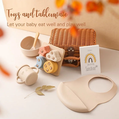 Baby Feeding Tableware Box Set