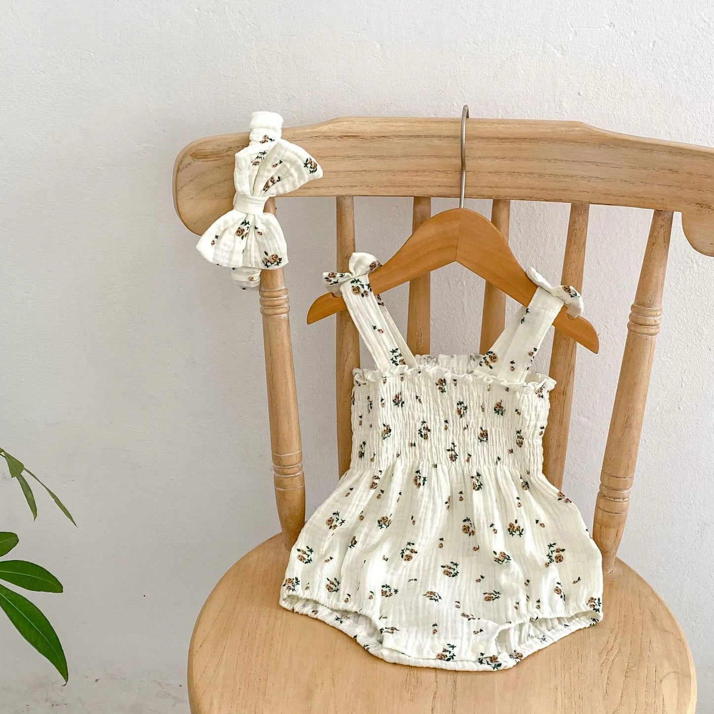 Baby Bodysuits Floral Girls