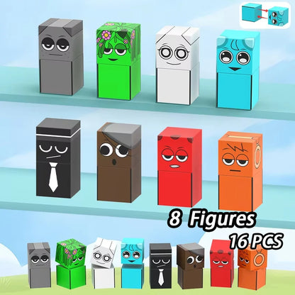 Magnetic Building Block Sprunki