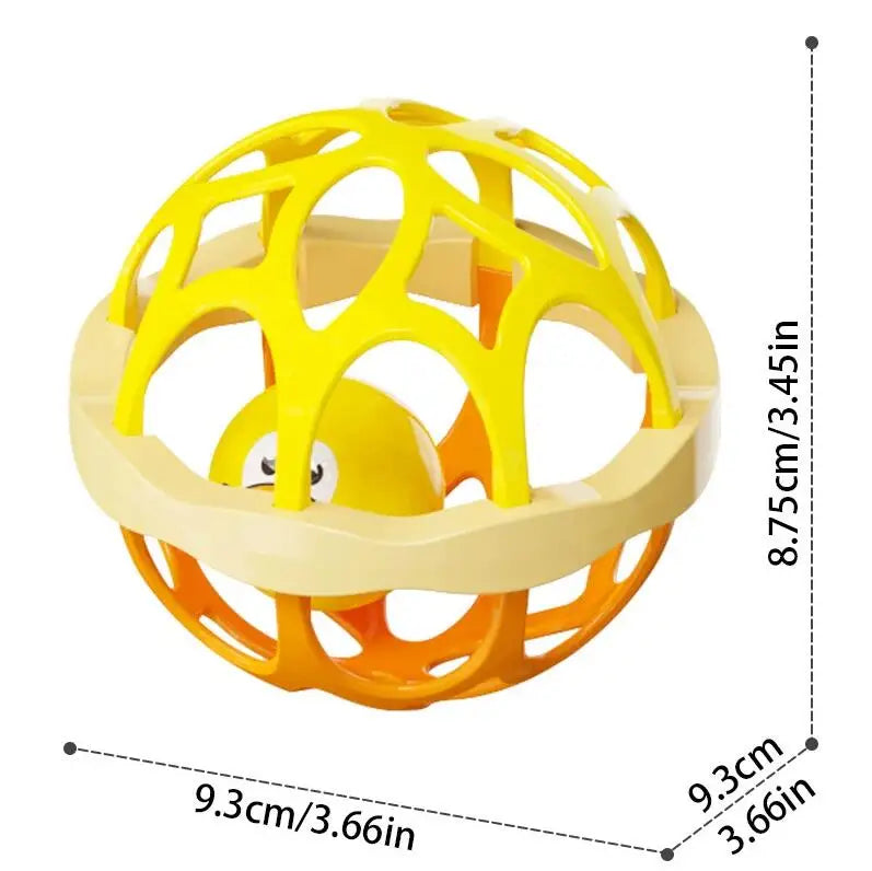Sensory Baby Teether Rattle Hand Grip