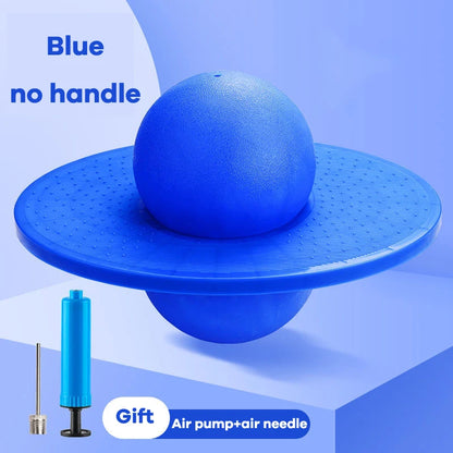 Bouncing Ball with Handle and Pump