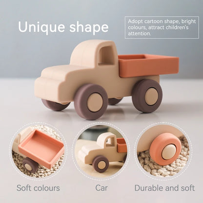 Baby Silicone Teether Cartoon Car