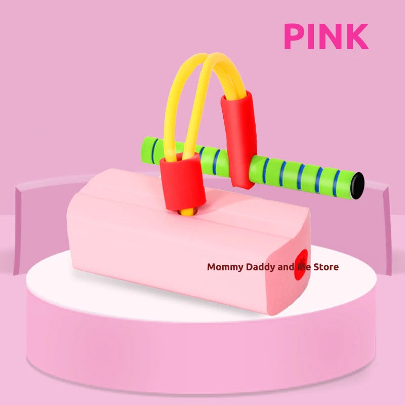 Bouncing Ball with Handle and Pump