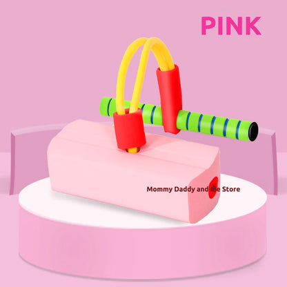 Bouncing Ball with Handle and Pump