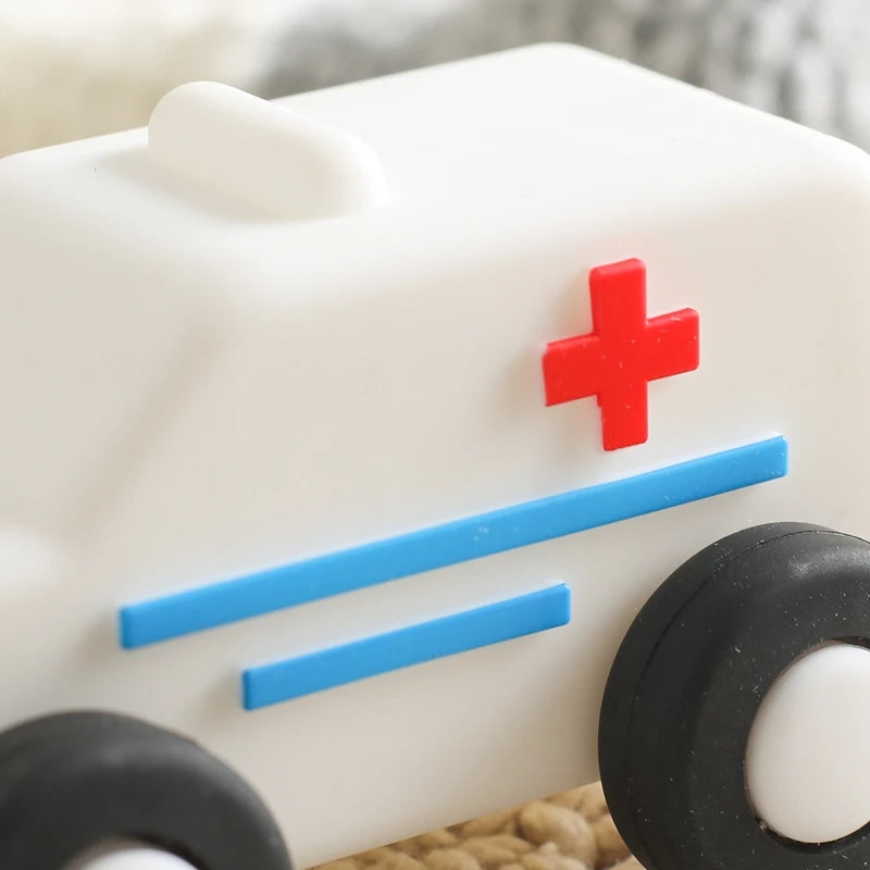 Baby Silicone Teether Cartoon Car