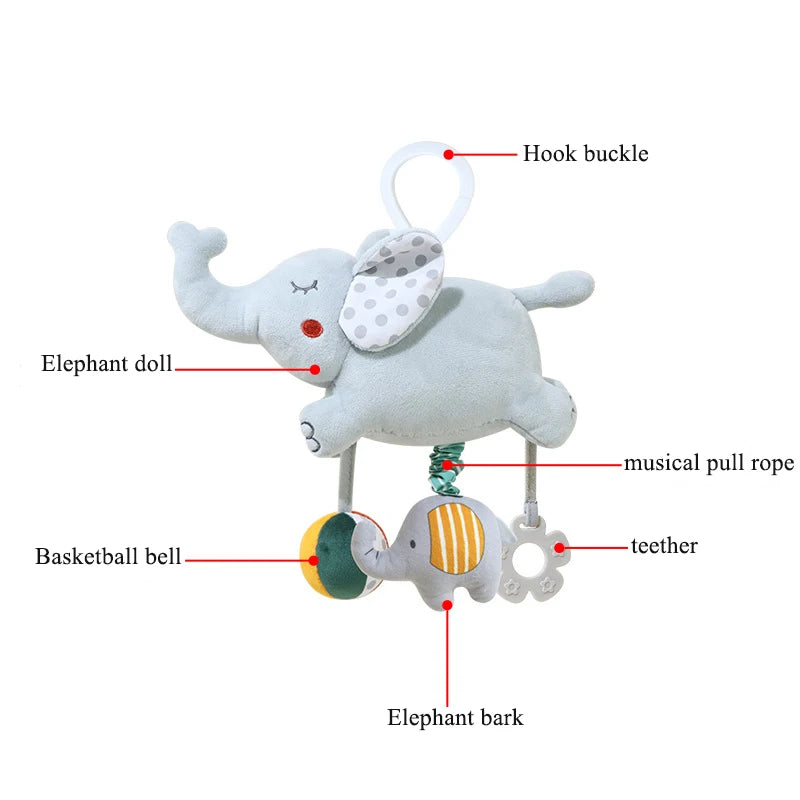 Rattles Crinkle Squeaky