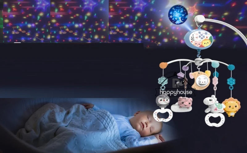Musical Baby Crib