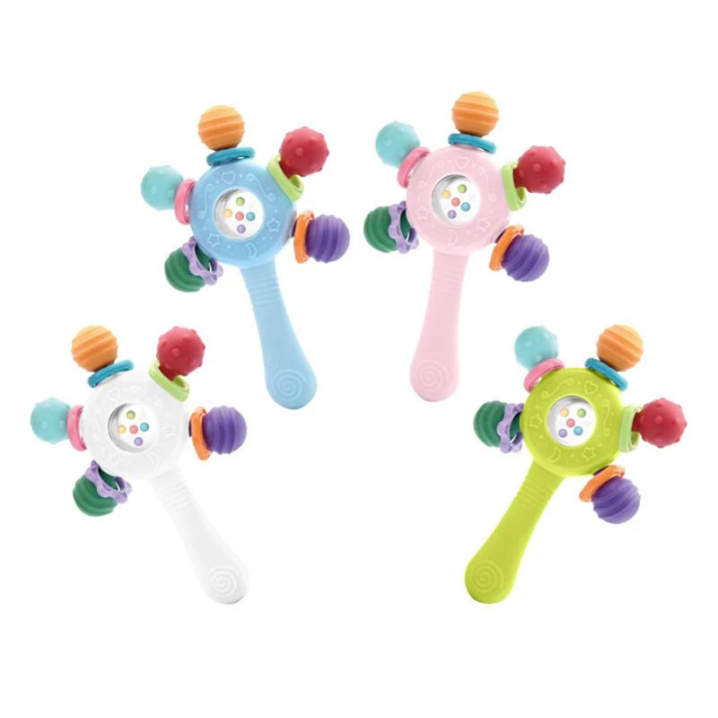 Silicone Baby Rattle Balls