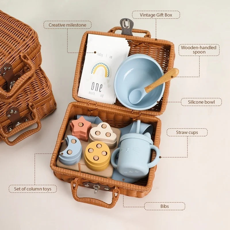 Baby Feeding Tableware Box Set