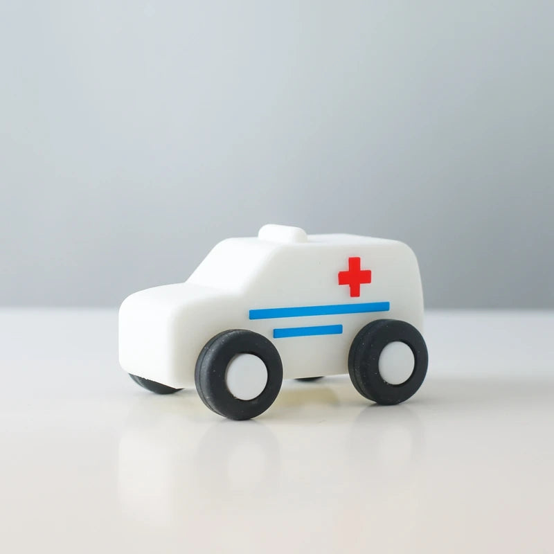 Baby Silicone Teether Cartoon Car