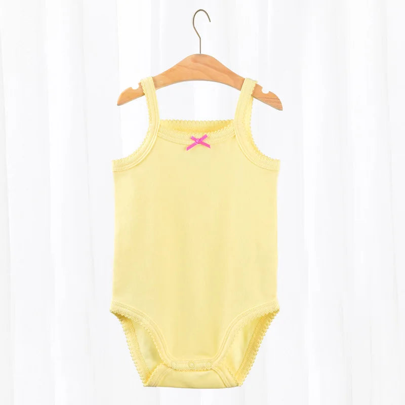 Baby Cotton Sleeveless Rompers