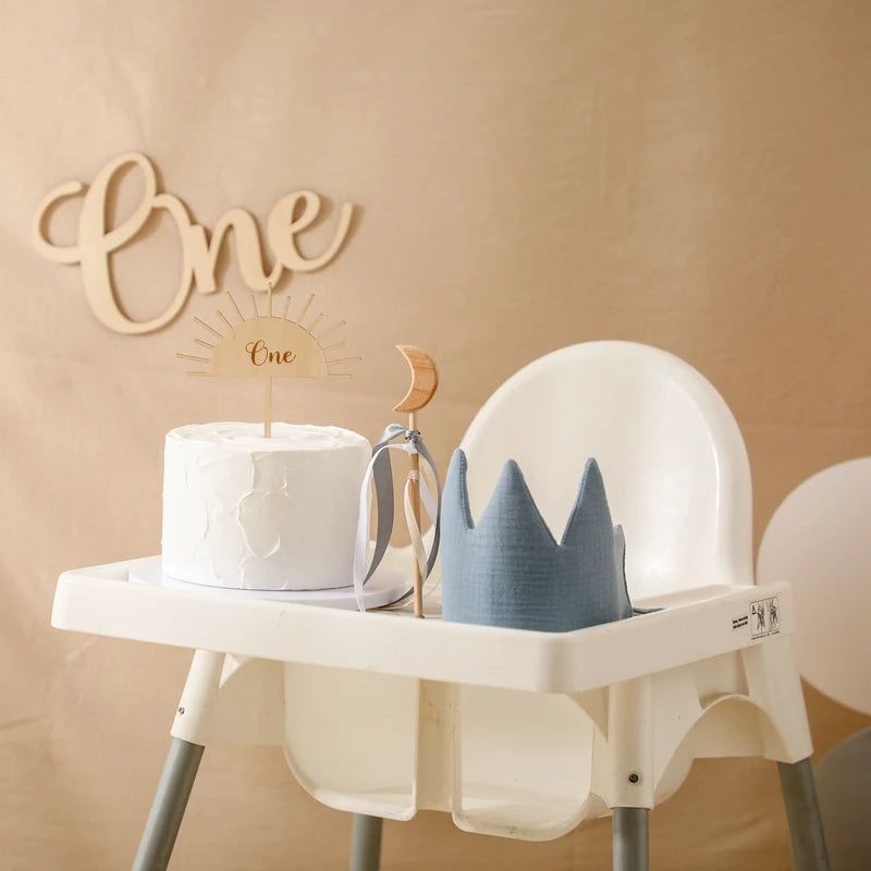 Baby Birthday Hat Set