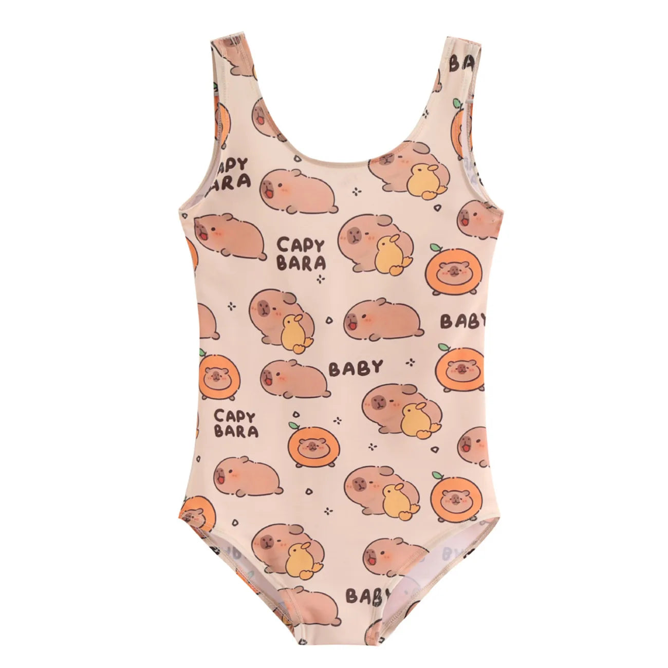 Funny Capybara Swiming Suit