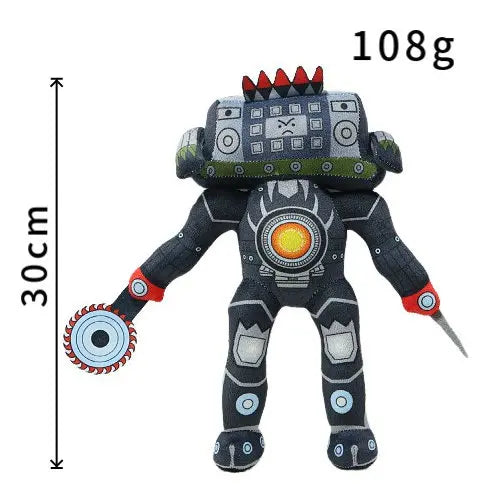 20-28cm Skibidi Toilet Plush Toy