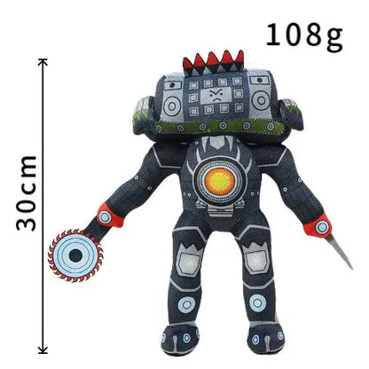 20-28cm Skibidi Toilet Plush Toy